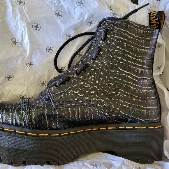 Dr. Martens Wild Croc Sinclair boots - Picture 12 of 16
